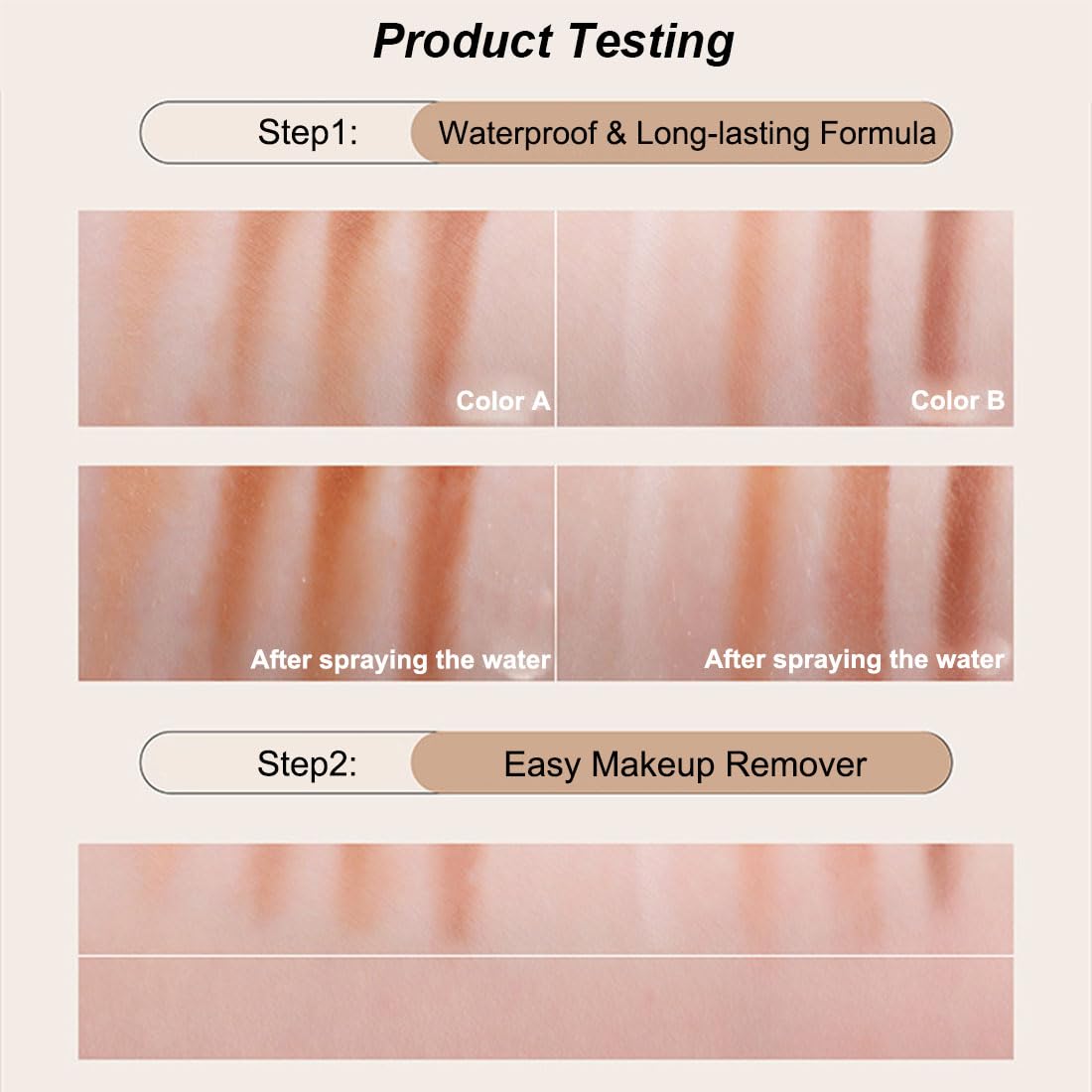 Contour and Highlight Palette Powder Contour Kit Concealing, Highlighting & Contouring Foundation/Concealer Palette Full Coverage Concealer for Mature Skin