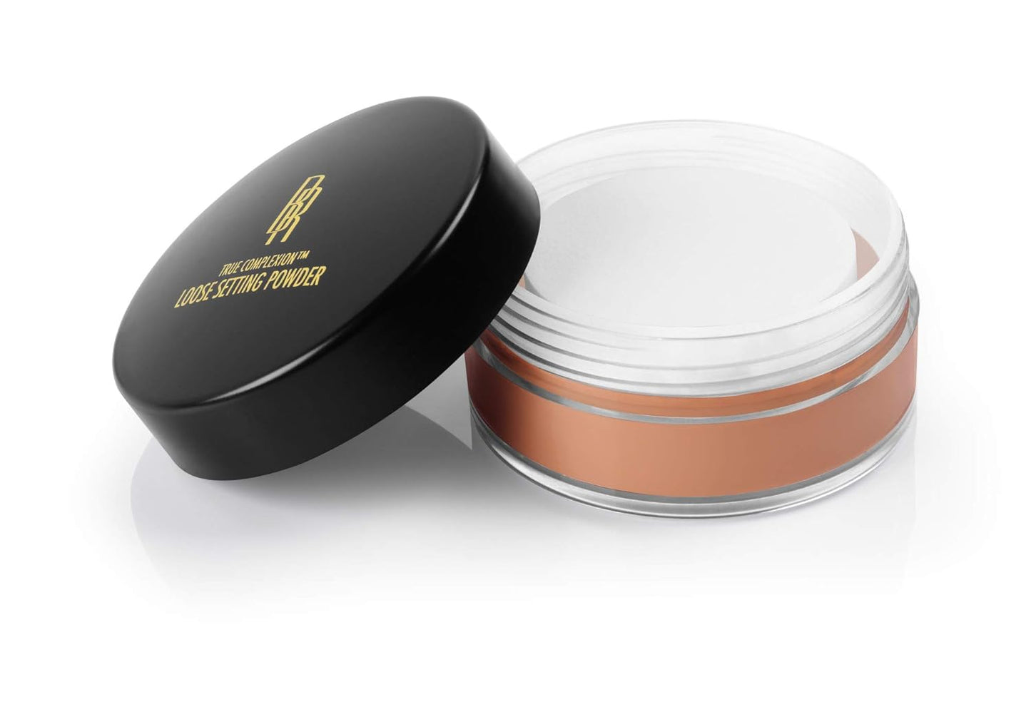 Black Radiance True Complexion Loose Setting Powder Honeymoon 0.64 Ounce and Contour Palette Medium to Dark 0.38 Ounce