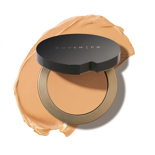 COVER FX Total Cover Cream Foundation - Shade M4 - Buildable Coverage - Natural Finish - Oil-Free - Sweat-Proof