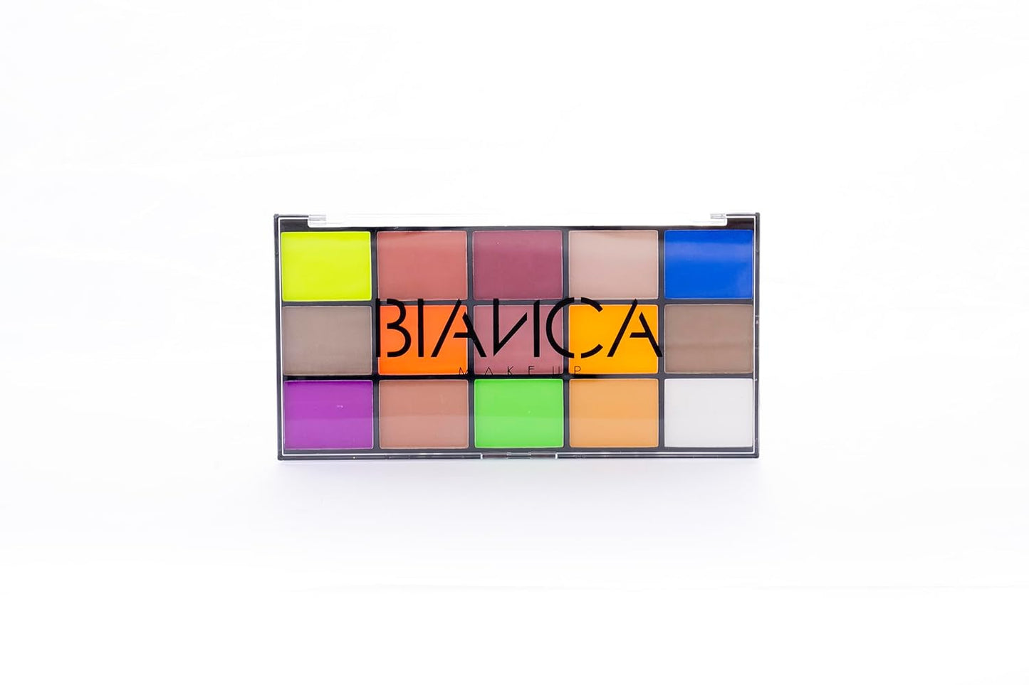 15 Colors Eyeshadow Palette | Versatile Range for Unlimited Eye Looks. (Neon)