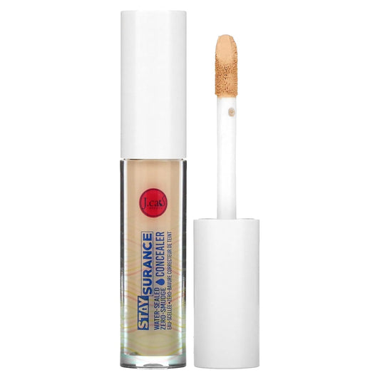 Jcat Beauty Professional Staysurance Water Sealed Zero Smudge Concealer Face and Body + Free ZipBag (SHC107 : CUSTARD)