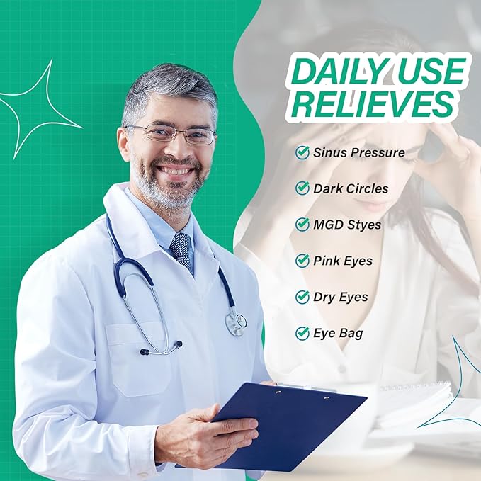 Warm Eye Mask for Tired Eyes 4 Pcs