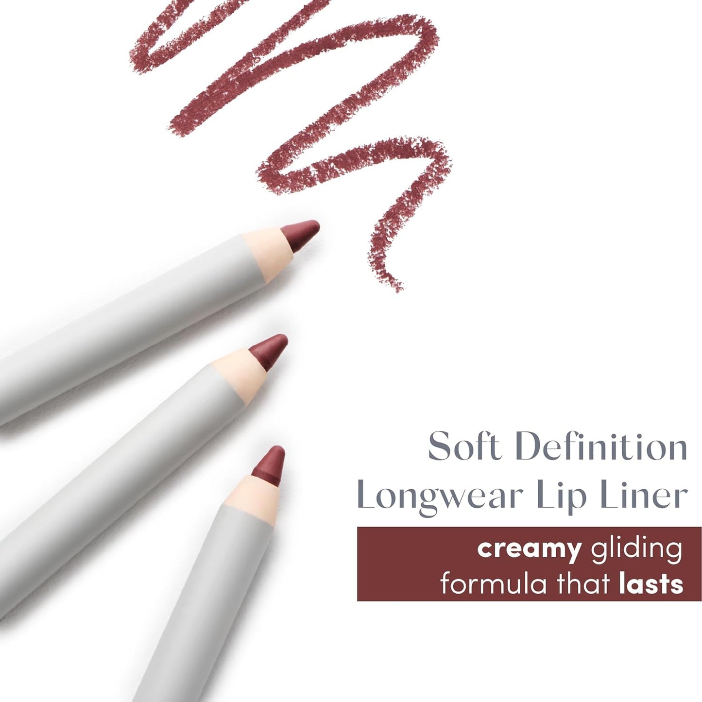 Soft Definition™ Longwear Lip Liner – Smudge-Resistant, Waterproof Precision Pencil for Effortless Shaping – Vegan & Cruelty-Free All-Day Wear Lip Definition (Fig)