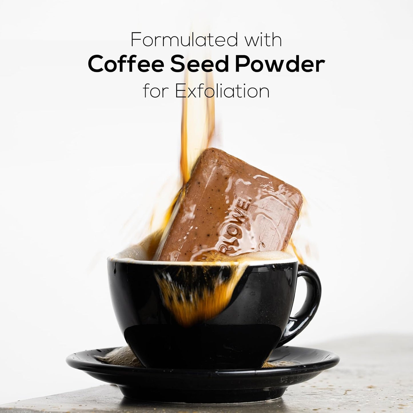 MARLOWE. No. 109 Coffee Bar Soap 7 oz (3 Bars), Body Scrub Soap for Men, Refreshing, Energizing & Exfoliating with Natural Extract, Caffeine, Coffee Bean & Cocoa Butter, Fresh Brewed Scent