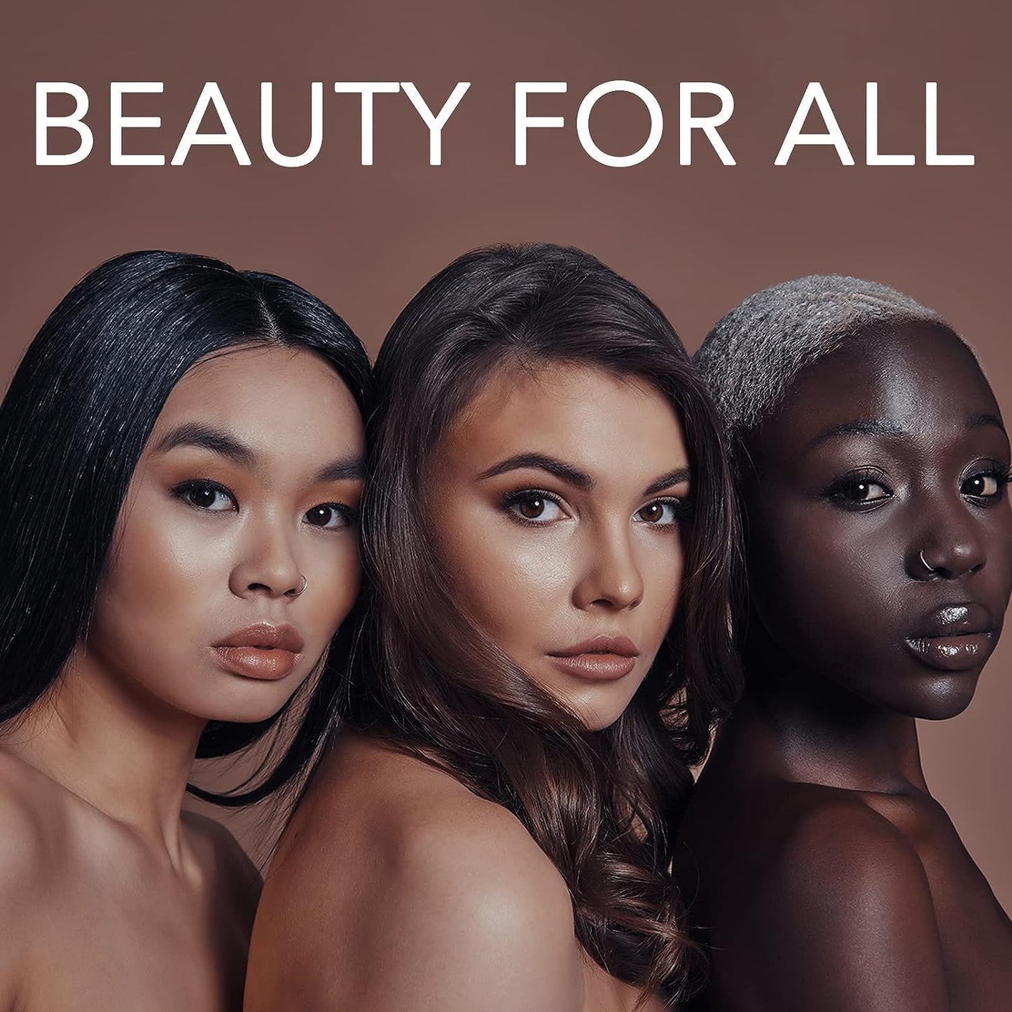 ALLROSE Eyebrow Stencils Eyebrow Stamp Stencil Kit Eyebrow Kits Tool 0108 (Brown 02)