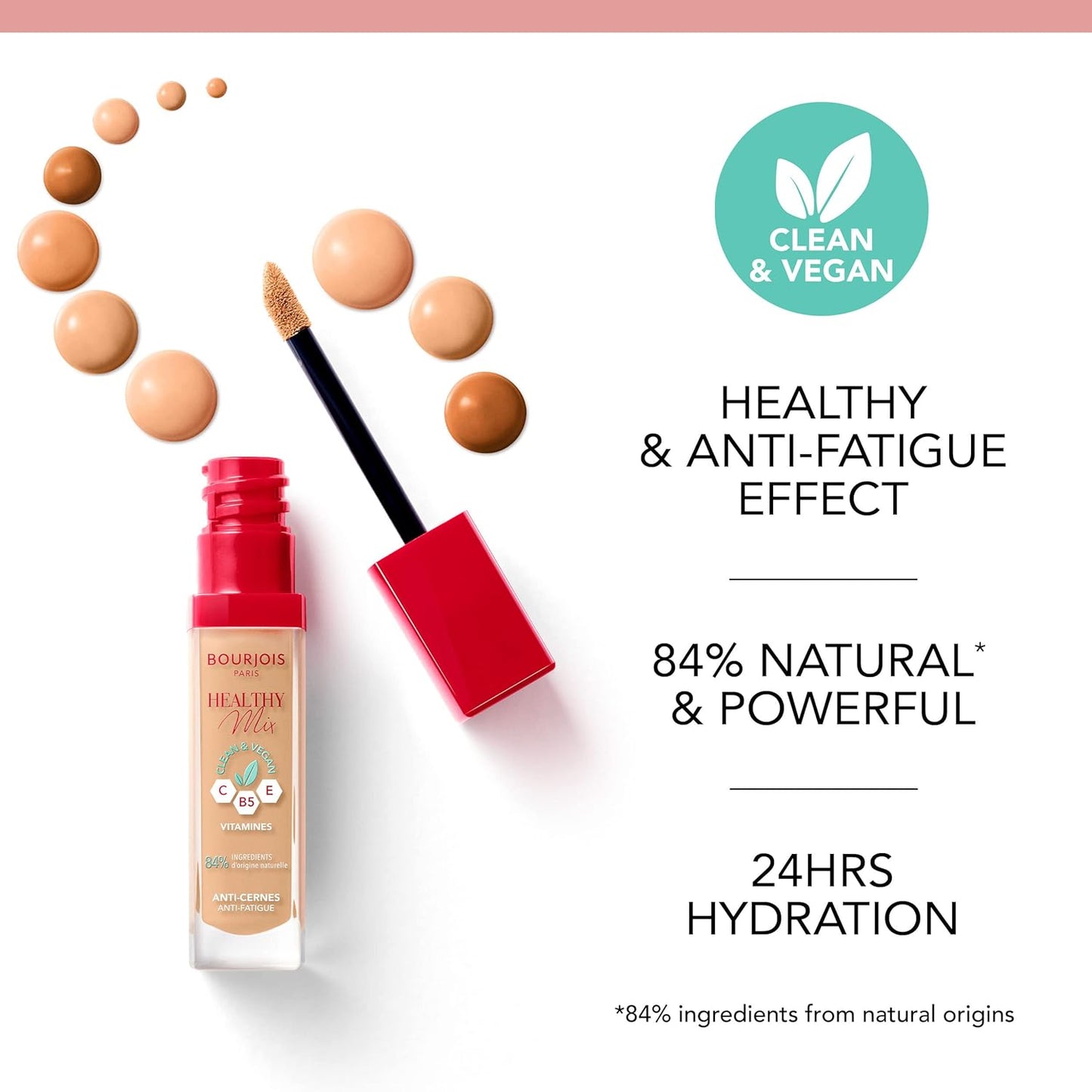 Bourjois Healthy Mix Clean & Vegan Concealer - 52.5 Vanilla