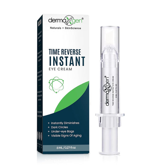 Puffy Eye Treatment Time Reverse Instant Anti-aging Eye Cream New Advanced Formula - Visibly Reduce Under-eye Bags, Wrinkles, Dark Circles, Fine Lines & Crow's Feet Instantly - 8ml