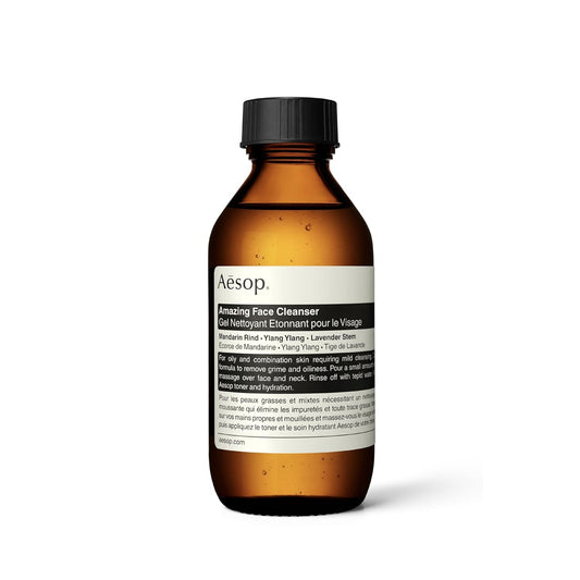 Aesop Amazing Face Cleanser | Non-Drying Daily Cleanser to Remove Grime and Oils | Cleanse and Refresh The Skin Without Disturbing Its Natural Balance | Travel Size | 3.3 oz / 100 mL