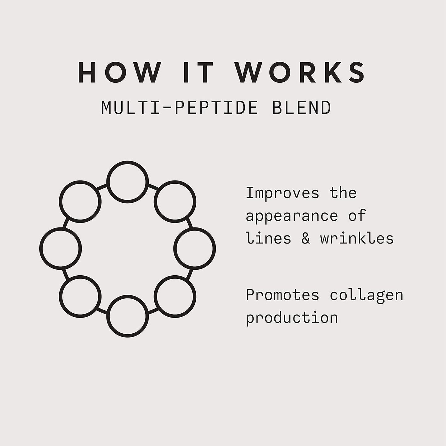 Naturium Multi-Peptide Eye Cream, Smoothing & Anti-Aging Skincare, with Squalene & Hyaluronic Acid, 0.5 oz