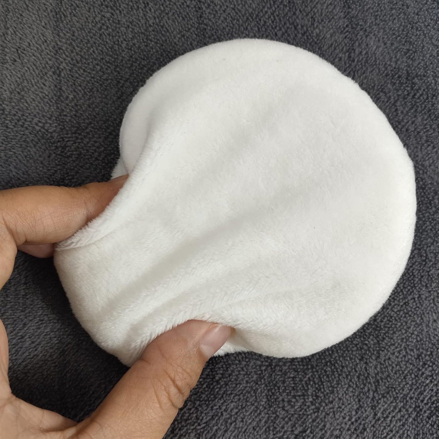 Topwon 4 Inch Powder Puff, Washable Large Body Powder Puff, Soft & Furry - 1Pc