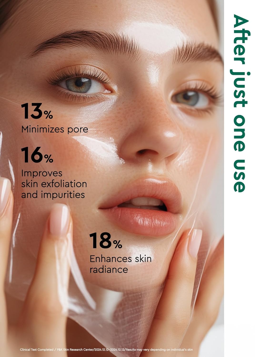 Bewants Seaweed PDRN Peel-Off Wrapping Jelly Mask 3.38 fl oz | Exfoliating Facial Mask with AHA BHA & Niacinamide | Pore Minimizing | Smoother Skin Texture | 1 Pack