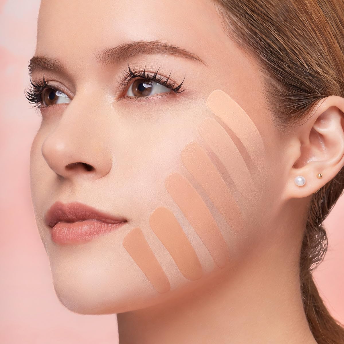 Beauty Bundle Beauty Creations Pink Cloud Pink Loose Setting Powder & Amorus Cloud Blur Matte Balm Foundation, Minimizes Pores, Matte Finish 14HR Shine Control (Natural Fair)