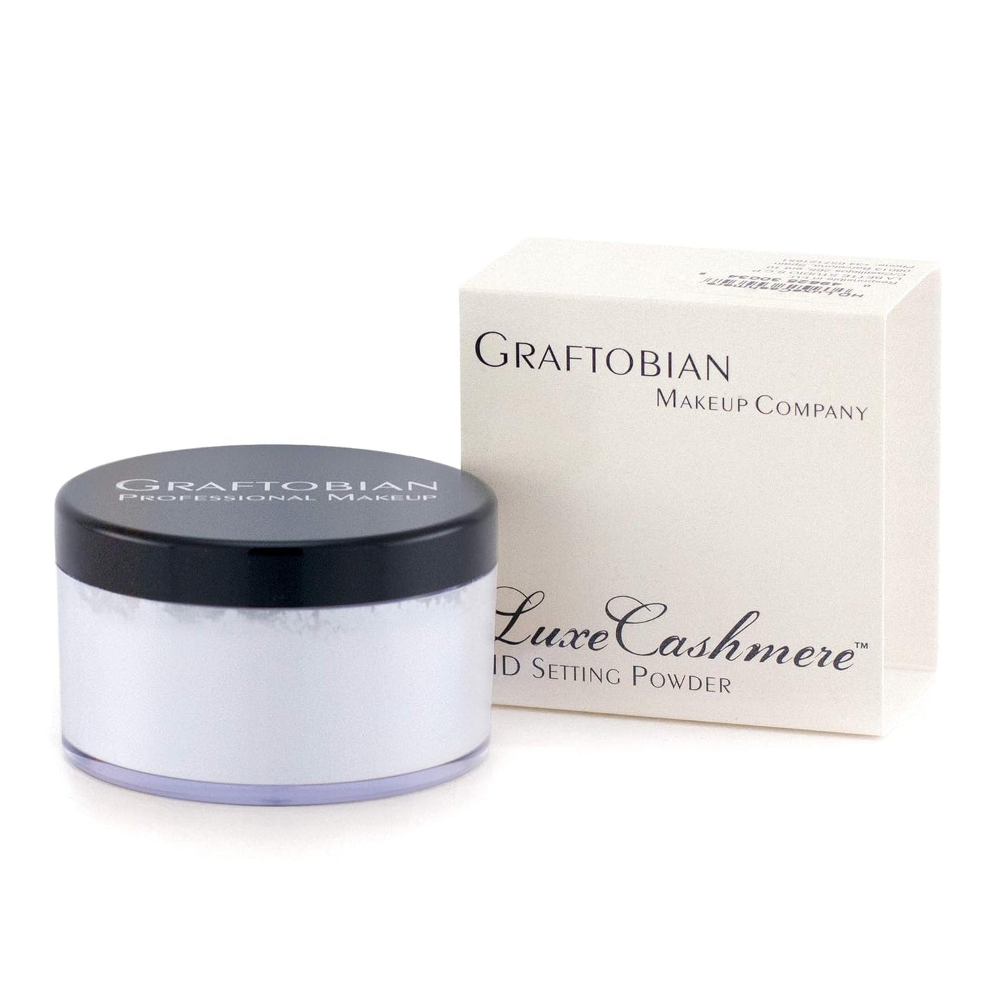 Graftobian HD LuxeCashmere Setting Powder - Coconut Cream (0.7 oz)