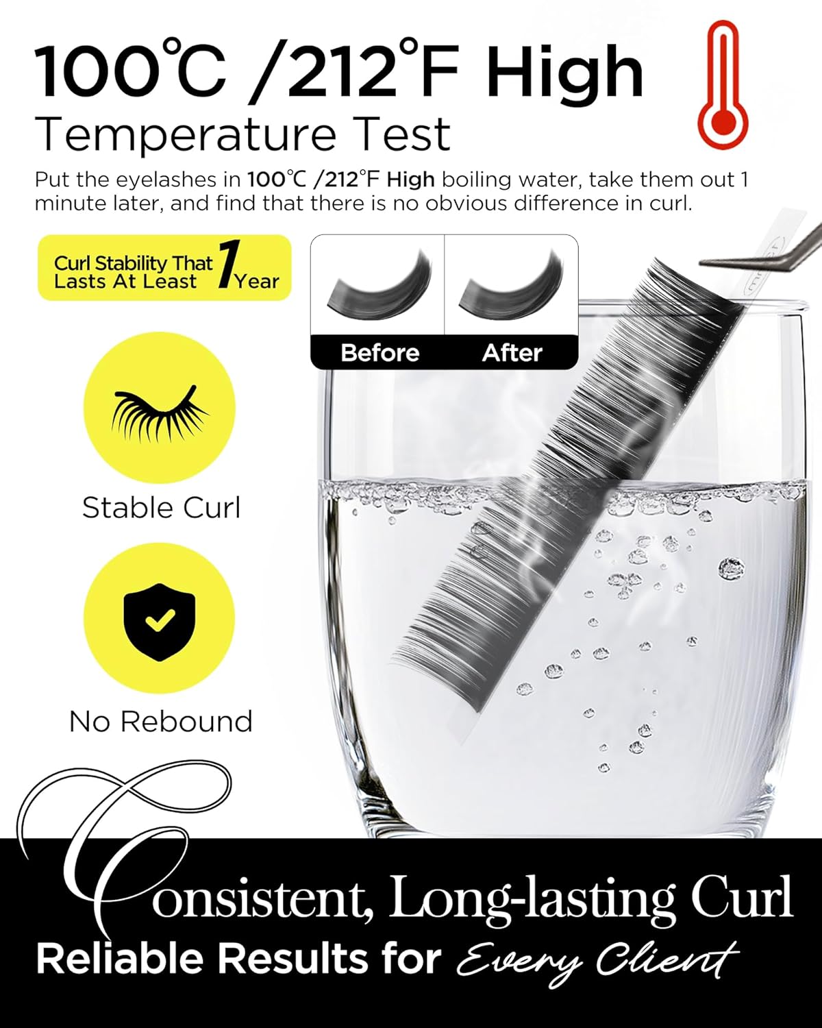 BEYELIAN Eyelash Extension Natural Matte Black 0.20 D Curl 7-15mm Mixed Tray Easy Fan Lash Extensions Volume Lashes Professional Use (0.20 D 7-15mm Mix)