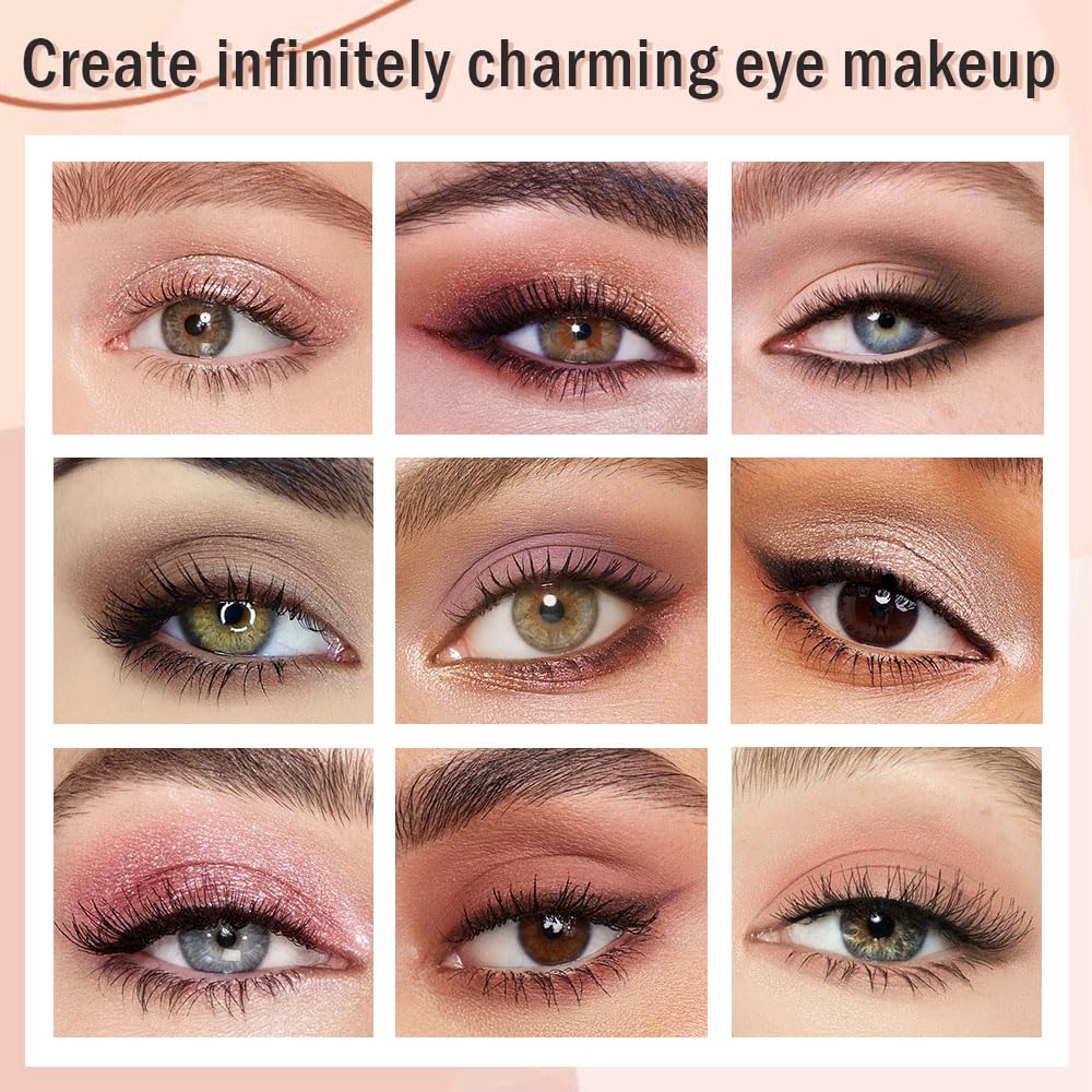 12 Girds Colorful Matte Shimmer Eyeshadow Palette for Eye Makeup,High Pigmented Eye Shadow Primers Powder Palet de sombras de ojos 12-C