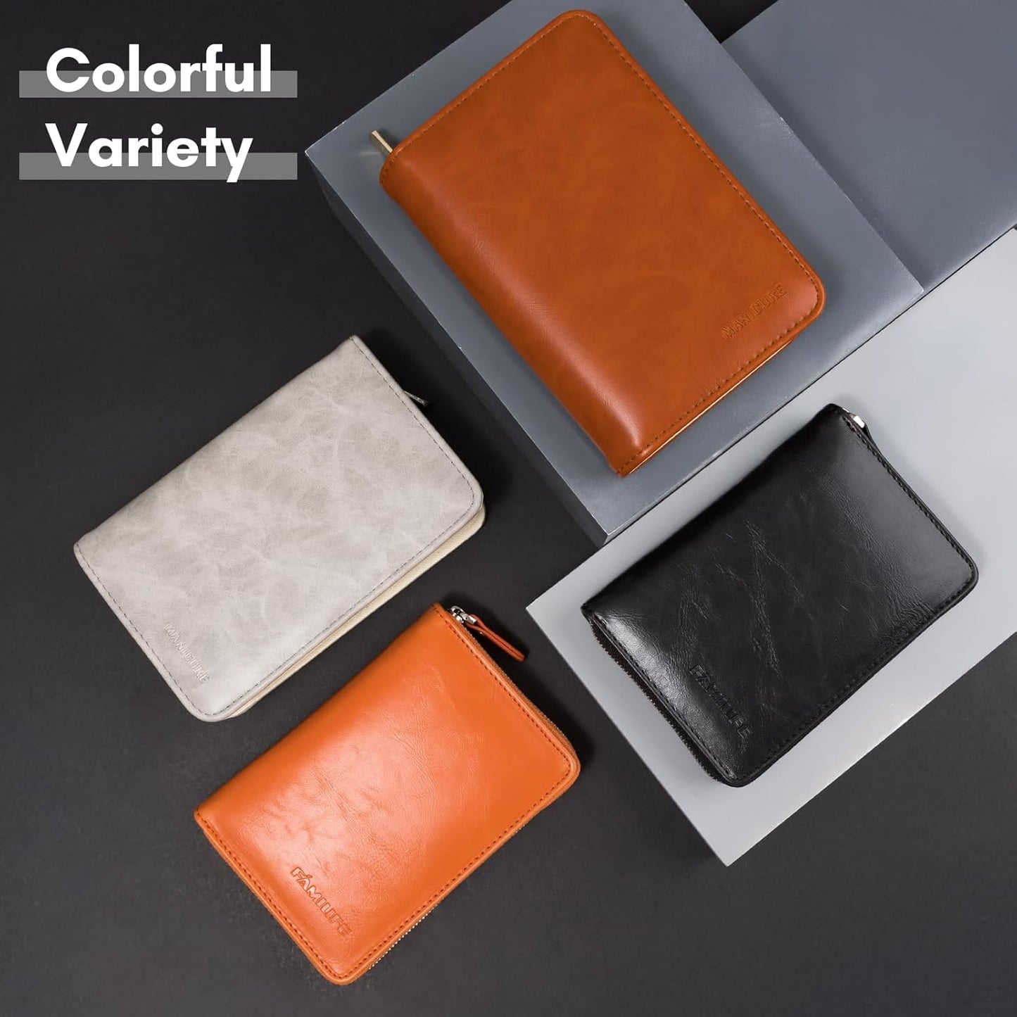 FAMILIFE Professional Manicure Set, Manicure Kit, Nail Clippers Set, Stainless Steel Pedicure Tool, Nail Kit with Portable Leather Travel Case Luxury Gifts for Him