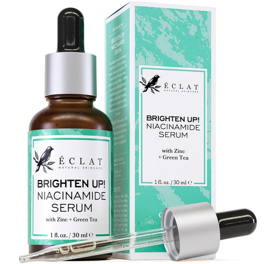 Eclat Skincare Niacinamide Serum - Pore Minimizer for Uneven Complexion - Brightening Niacinamide Serum for Face - Lightening & Moisturizing Skin Care for Dark Spots 1 fl oz