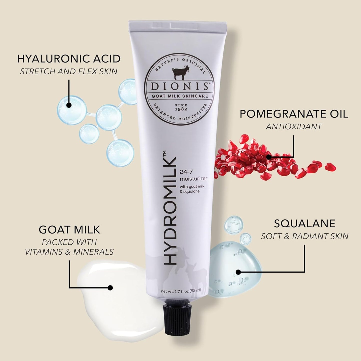 Dionis Goat Milk Skincare Essentials Skincare Set - Cruelty Free, Paraben Free, For All Skin Types