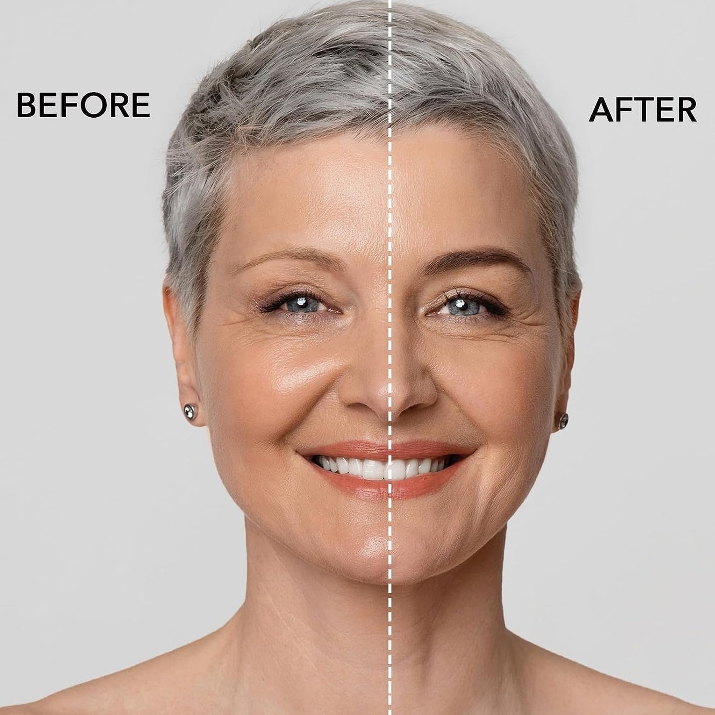 Eyebrow Stencils, ALLROSE Eyebrow Stamp Stencil Kit Perfect Eyebrow Waterproof Eye Brow Stamp Stencil Kits, Eyebrow Kit for Women with 20PCS Brow Shaping Kit Eyebrow Tinting Kit, Light Brown