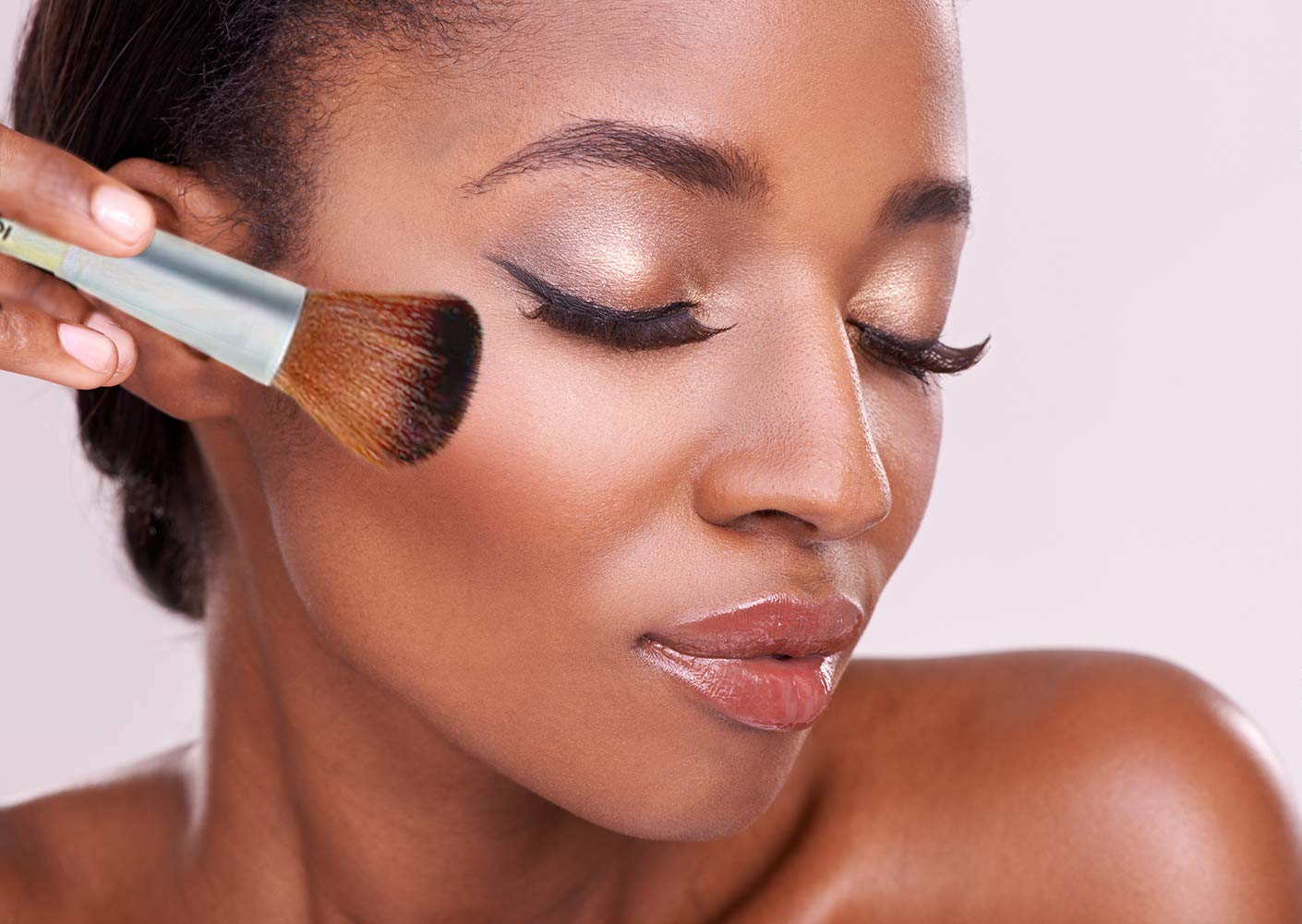 Lauren Brooke Cosmetiques All natural Cheek Blush Duos, Organic Makeup (Demure)