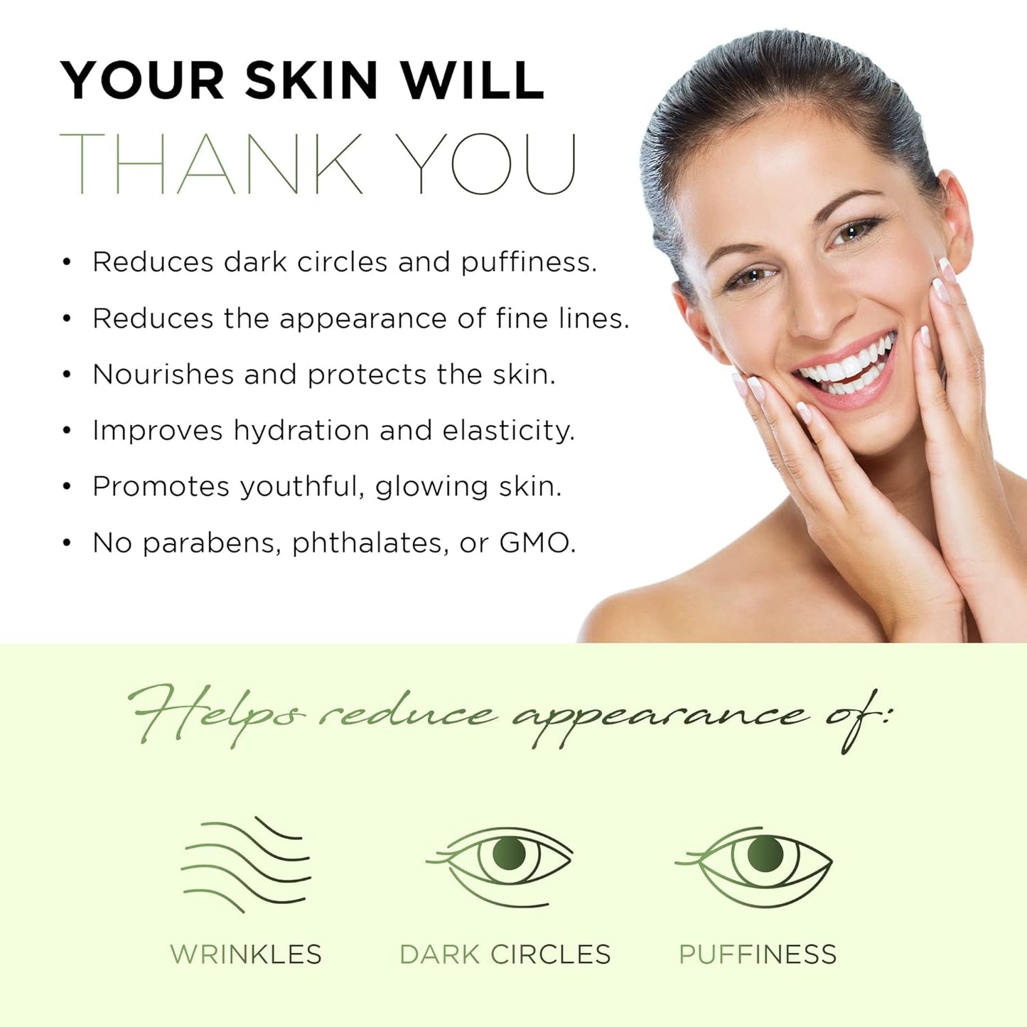 AZURE Hemp & Rose Nourishing Under Eye Pads - Toning, Hydrating & Anti Aging Eye Mask Patches - Reduces Fine Lines, Wrinkles, Dark Circles & Puffiness - Skin Care Made in Korea - 5 Pairs