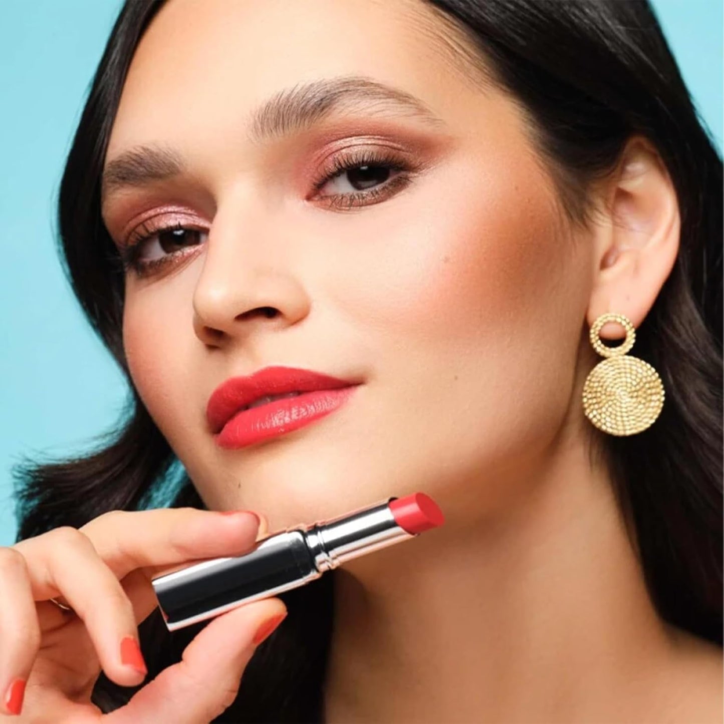 ARTDECO Color Booster Lip Balm in coral - nourishing lip balm with color-adapting pigments - lip plumper with spearmint flavor - prevents dryness & chapping - lip care with kernel oil - 0.1 Oz