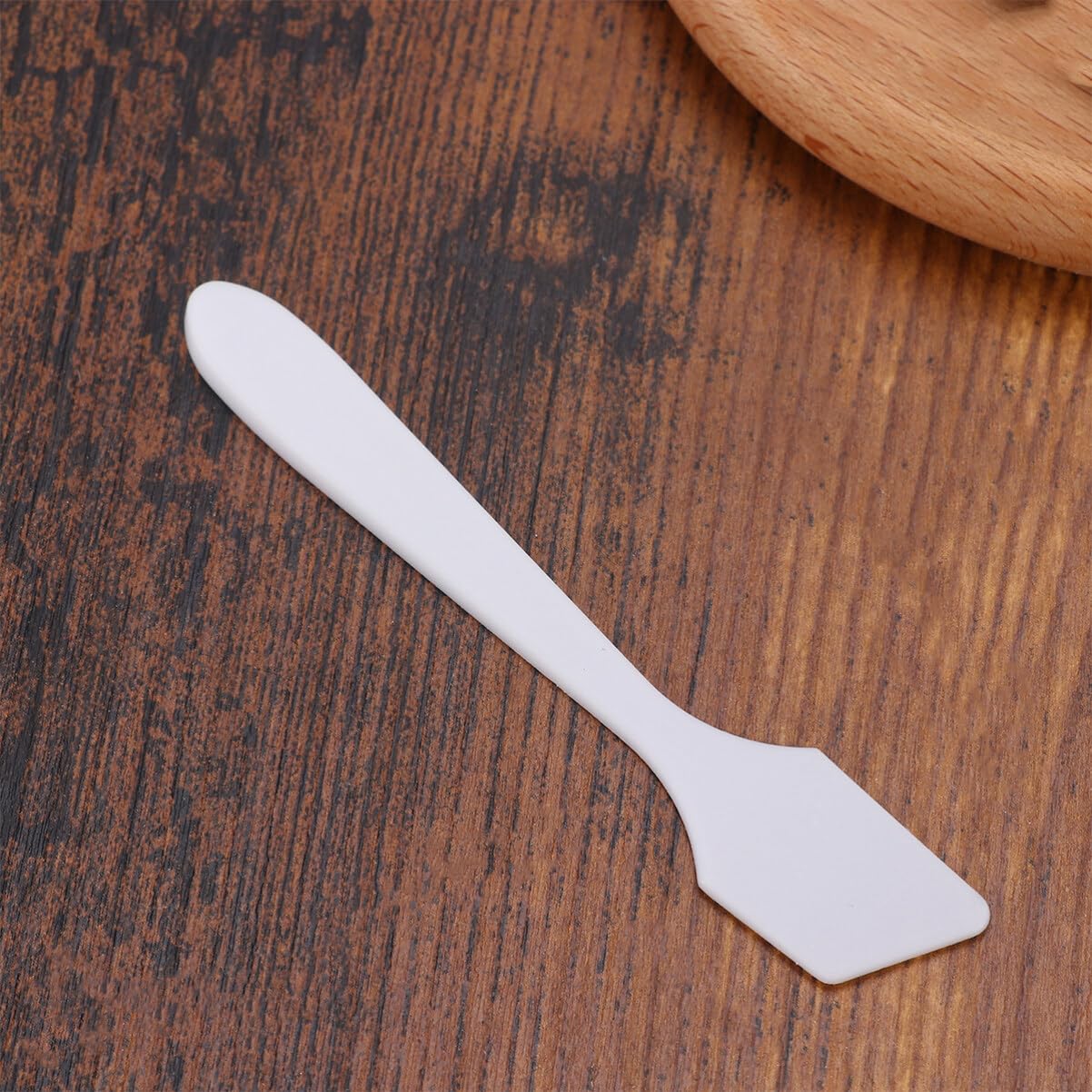 100pcs Face Cream Scoop Makeup Scoop Makeup Spoon Cosmetic Scoop Cosmetic Spatula Face Mask Scoop Face Cream Spatula