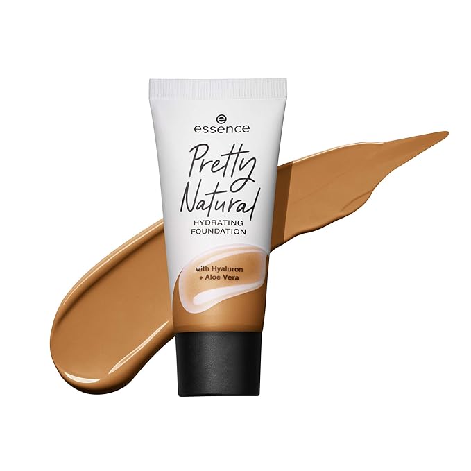 essence cosmetics Pretty Natural hydrating foundation 24h long lasting makeup 30ml (170 Neutral Cashmer)