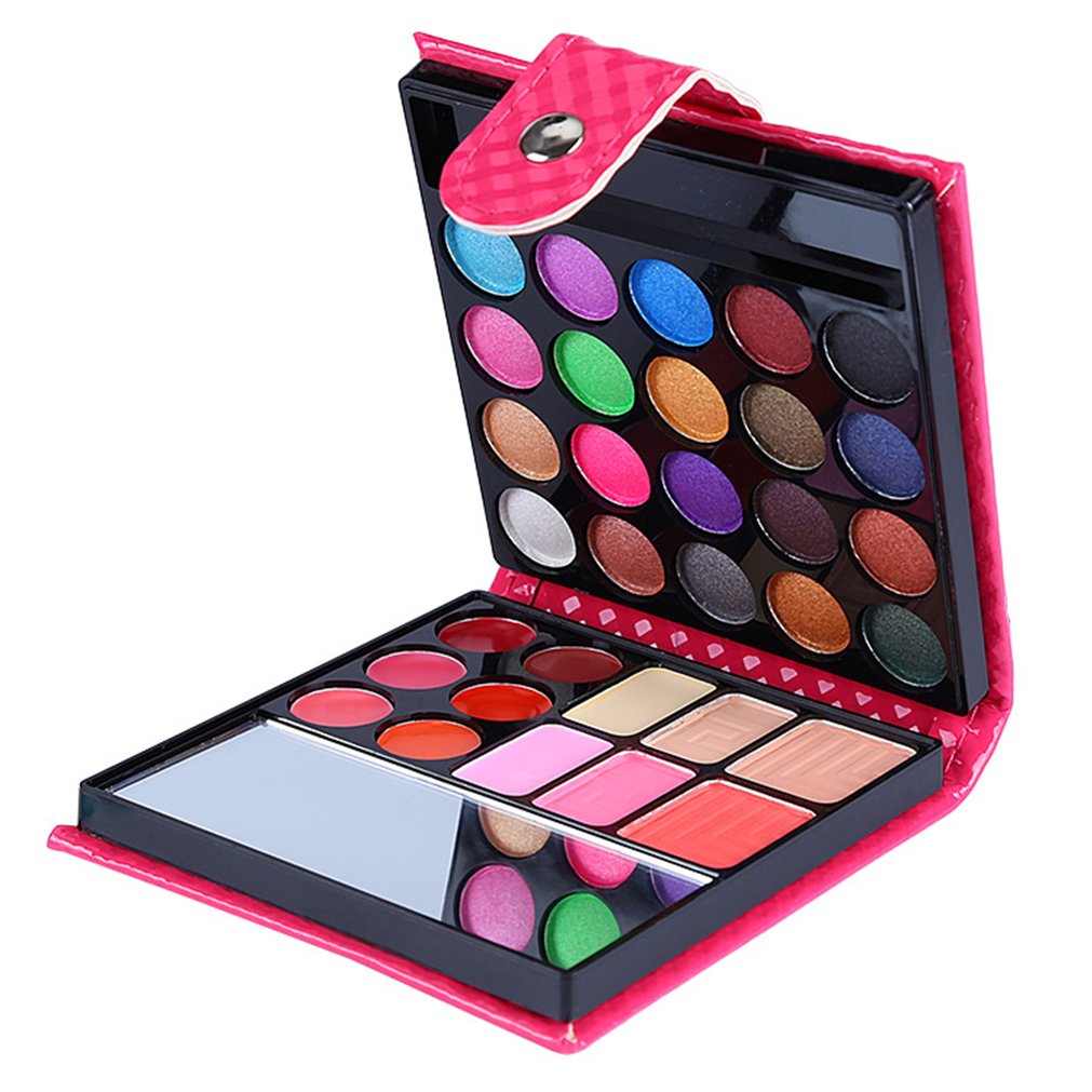 32 Colors Eyeshadow Palette Makeup Contouring Kit Combination with Lipgloss, Blusher and Concealer #1 - Perfect for Professional and Daily Use