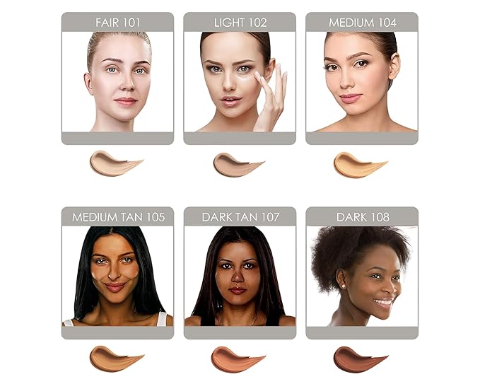 Bellaterra Cosmetics BB Cream - Tinted Moisturizer, Mineral Foundation Makeup, Light 102 | Skin Perfector, 1.69 oz