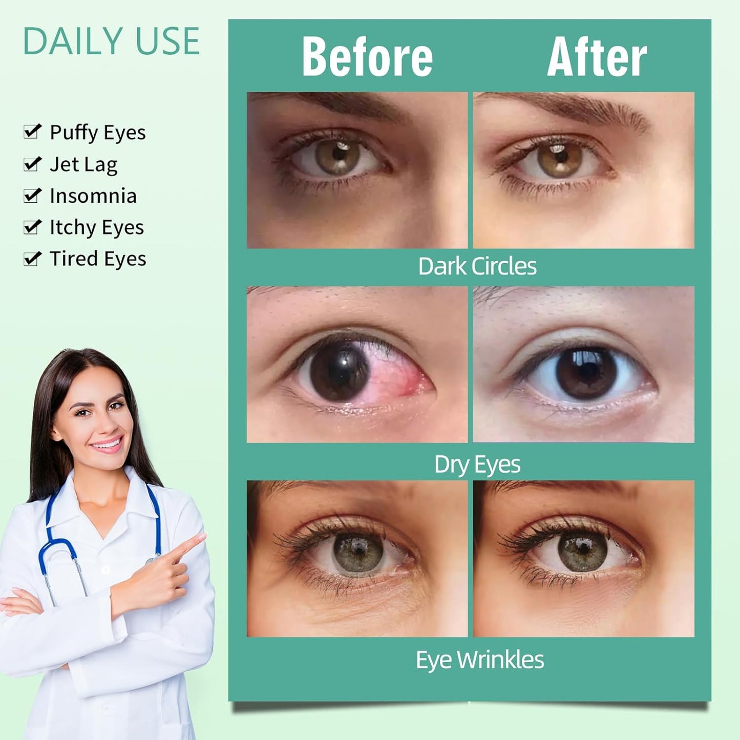 Serfeymi 10 Packs Steam Eye Masks Relief Eye Fatigue, Eye Patch Warm Eye Mask, Hot Compress Disposable Eye SPA Heated Eye Mask for Dry Eyes, Dark Circles, Tired Eyes, Stay Up All Night (Unscented)