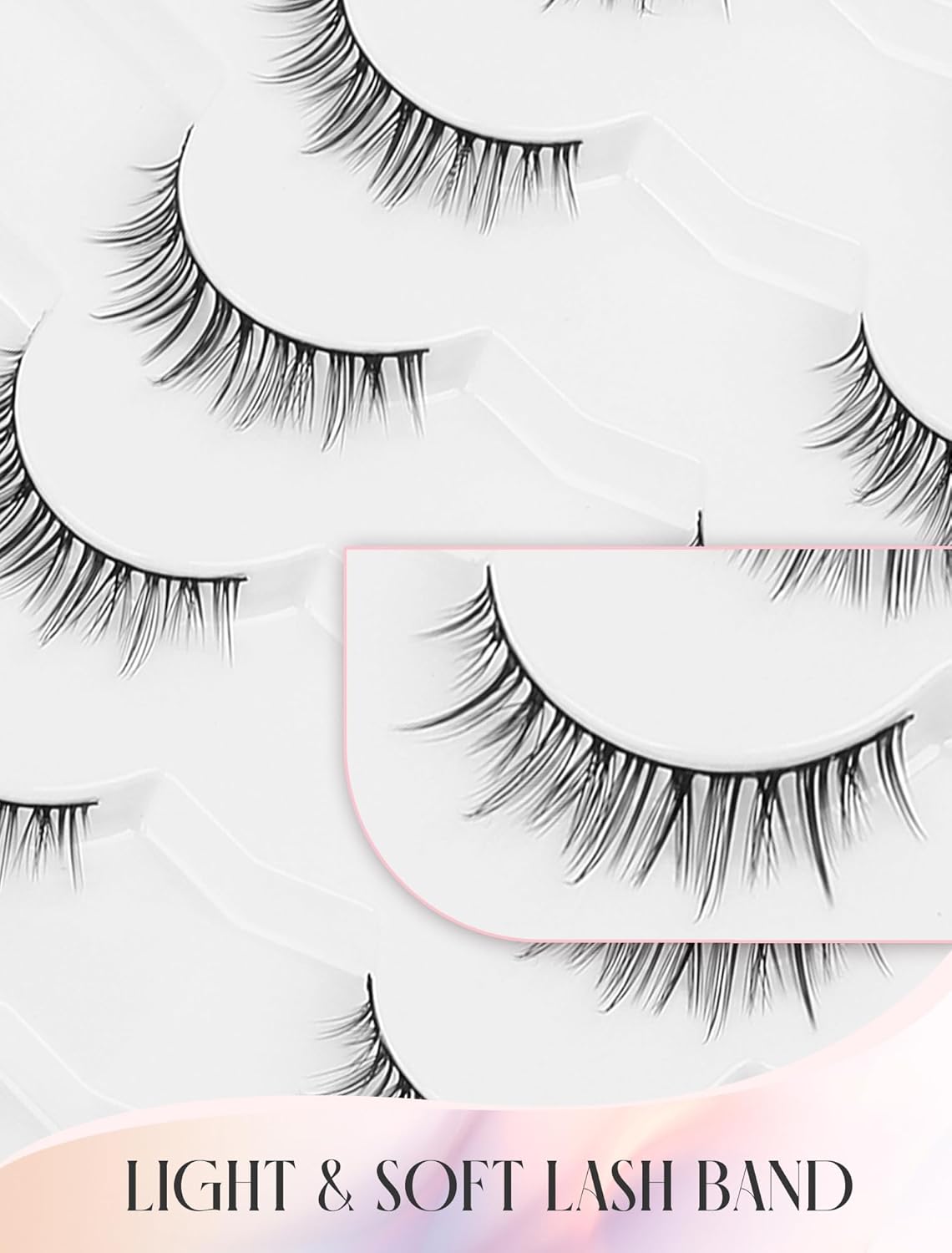 Natural Lashes Natural Eyelashes Short Eyelashes Natural Look False Eyelashes Wispy Eye Lashes Small Lashes Fake Lashes K17