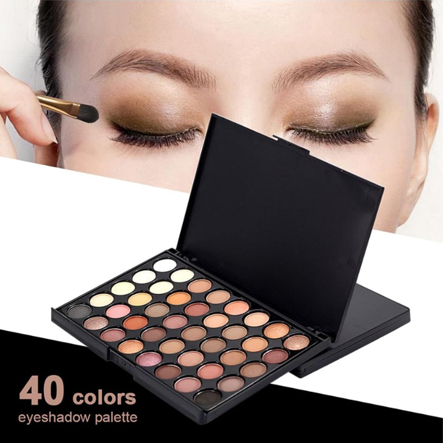 All in One Makeup Kit for Women Full Kit, Kit de Maquillaje para Mujer Included Shimmer 40 Colors Eyeshadow Palette, Brushes, Mascara, Eyeliner, Lipstick Palette, Contour Stick