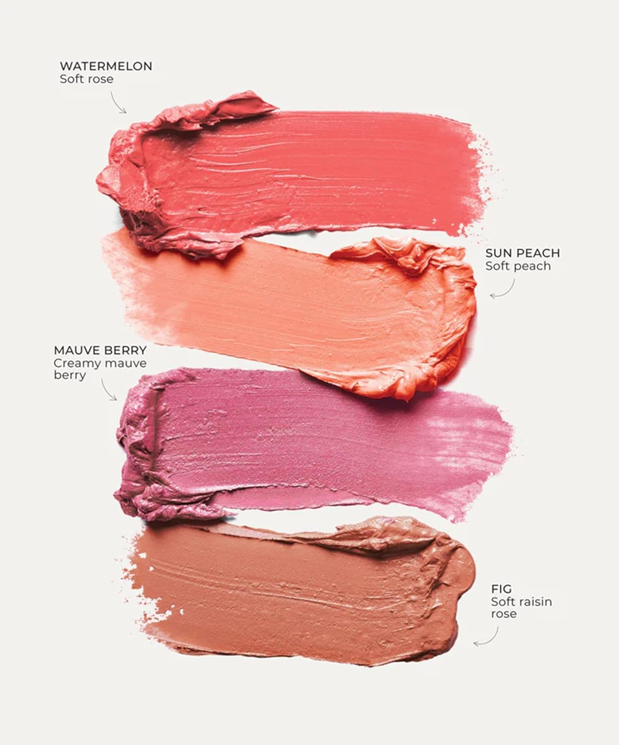 FITGLOW Beauty – Ceramide Cream Lip + Cheek Palette | Vegan, Woman-Owned Clean Beauty (Freshly Picked)