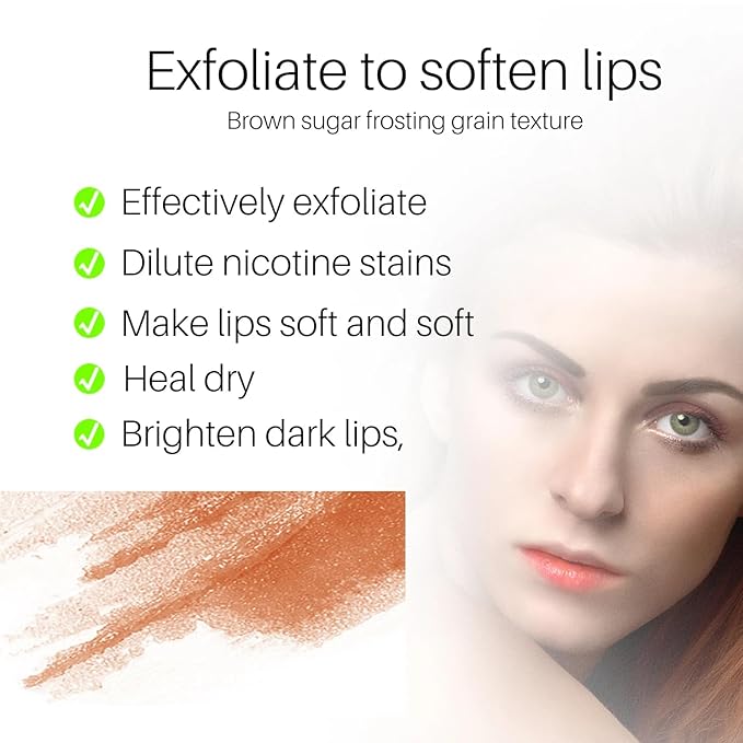 2PCS Natural Plant lip balm Pink Lips Serum Lightening Dark Lips Bleaching Essence Lip Balm Repair Fine Lines Brighten Moisture Exfoliator Lip Care (Orange)