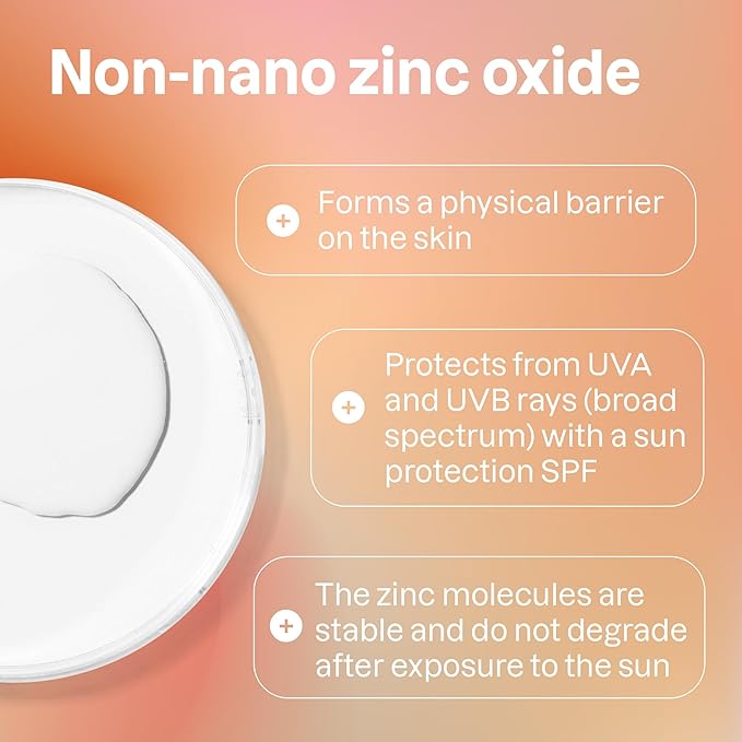 ATTITUDE Oceanly Tinted Shimmer Face Cream Stick with SPF 30, EWG Verified, Plastic-Free, Broad Spectrum UVA/UVB Protection with Zinc Oxide, Universal Tint, Unscented, 1 Ounce