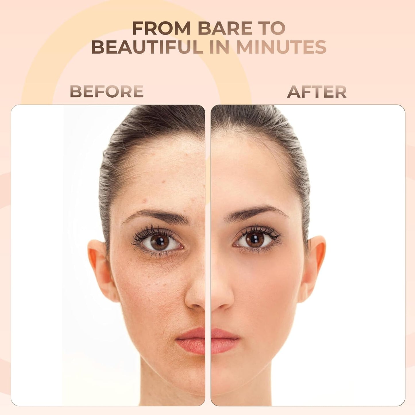 Foundation Powder Refill (Warm)(8 Ounce Bag) By Sweet Face Minerals, Lightweight Mineral Loose Makeup Powder with SPF 20, Full Coverage Flawless Finish, Talc-free, Cruelty-Free, Refillable Pouch