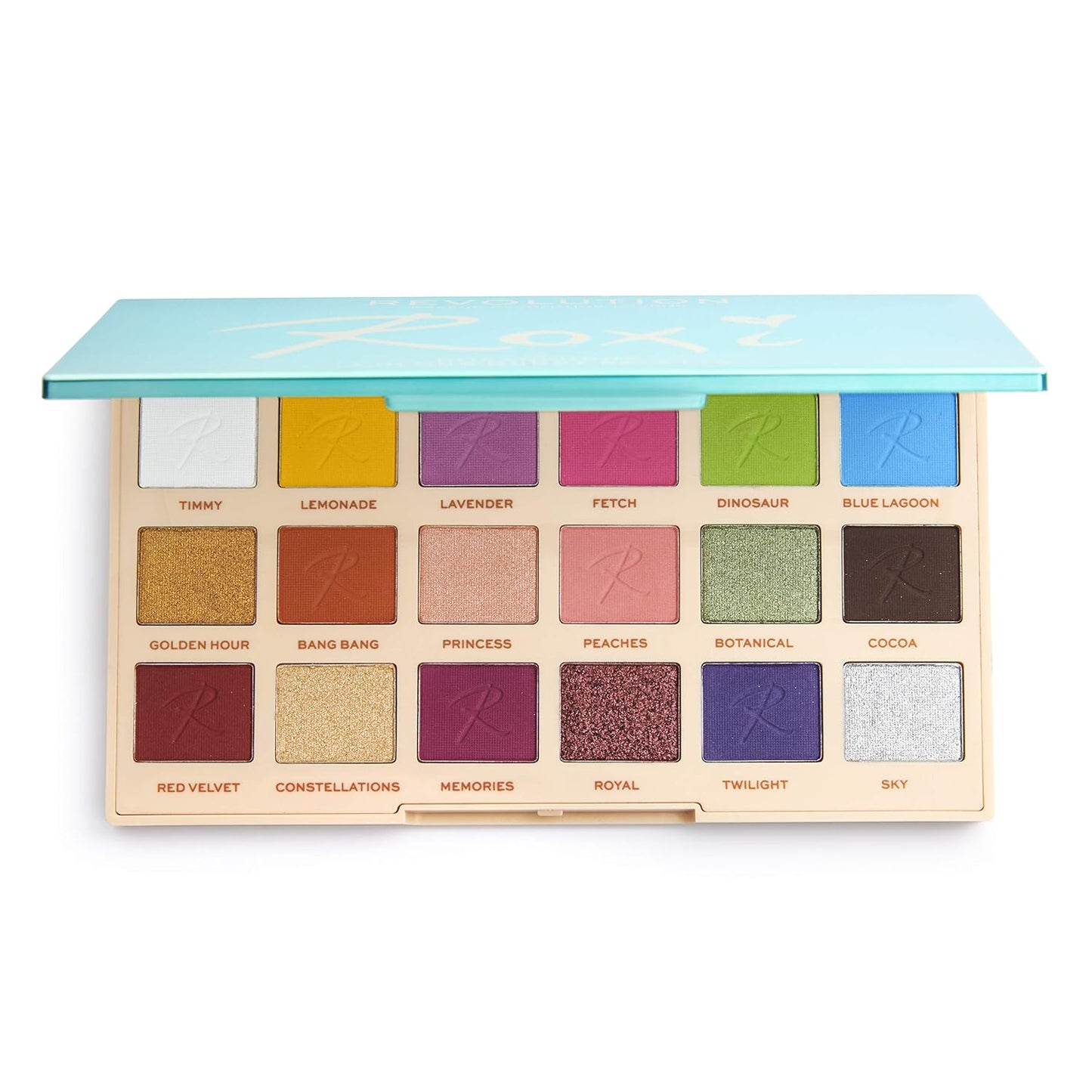 Makeup Revolution Eyeshadow Palette, x Roxxsaurus Colour Color Burst