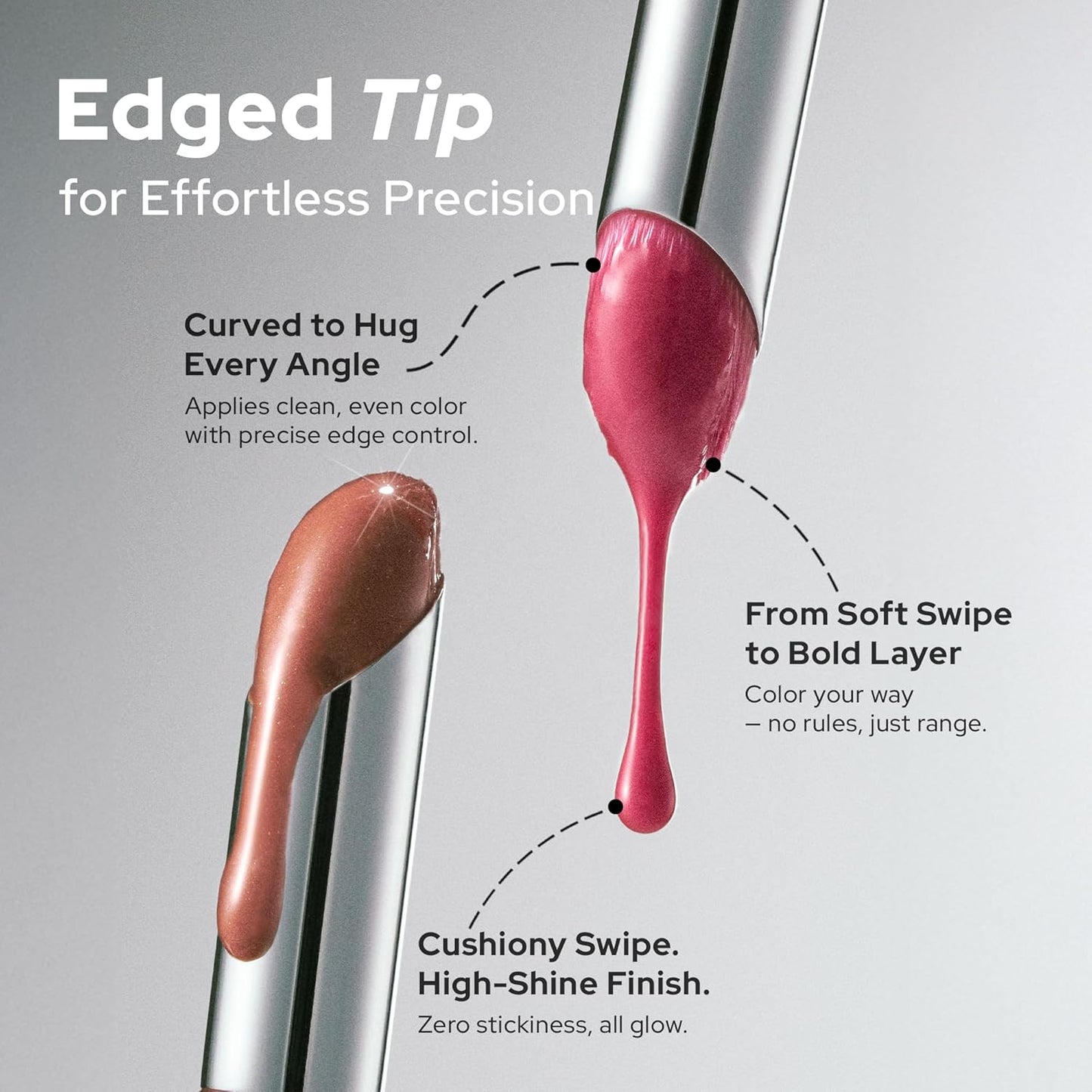 Unseen Ballon Tint, 6 Colors Set for All Skin Types. Buildable Color, Long Lasting Glossy Lip Stains, Lightweight Lip Gloss Make up (RIZZ, 1 Oz)