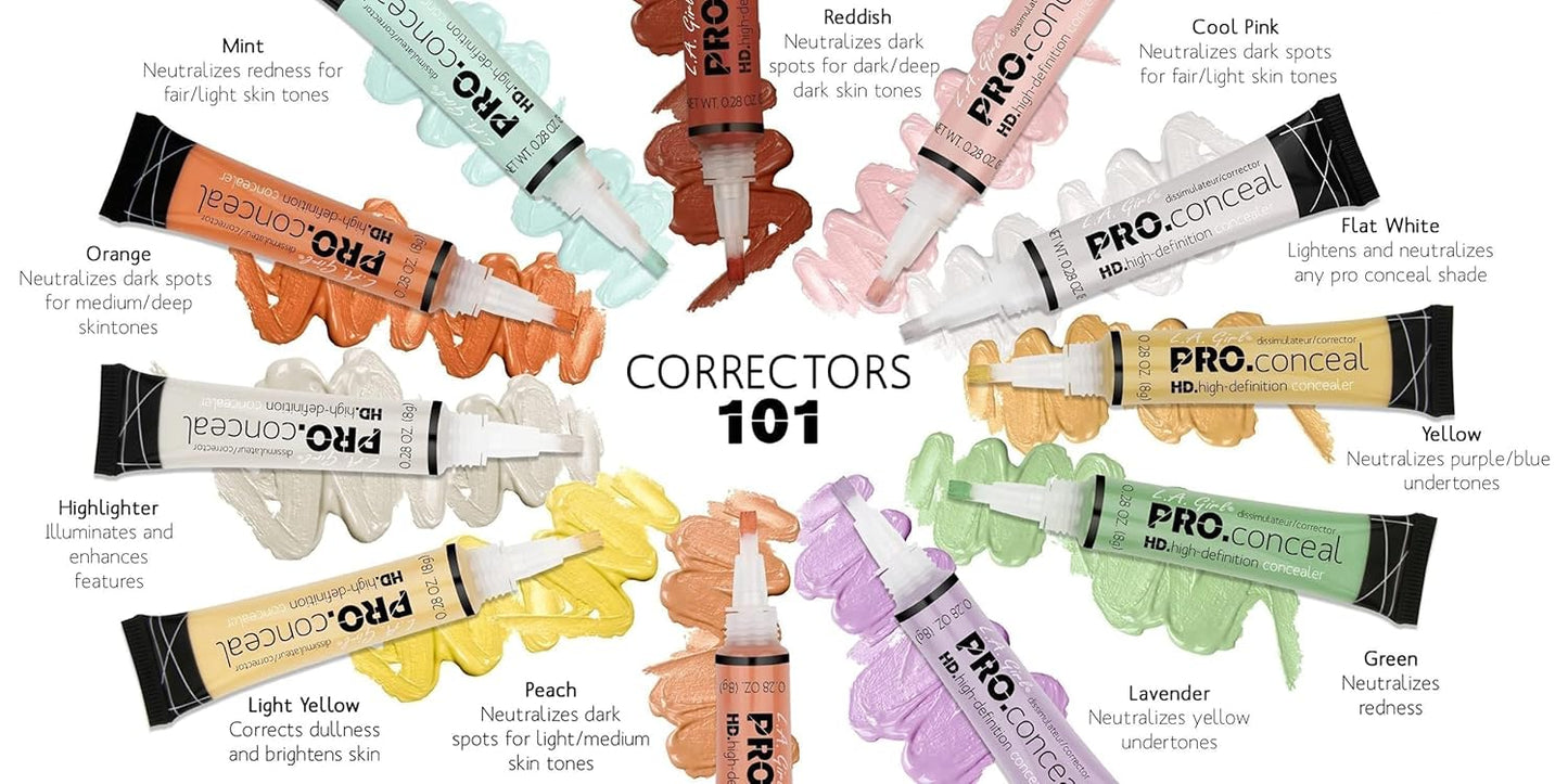 L.A. Girl Pro Conceal HD Concealer, Highlighter, 0.28 Ounce