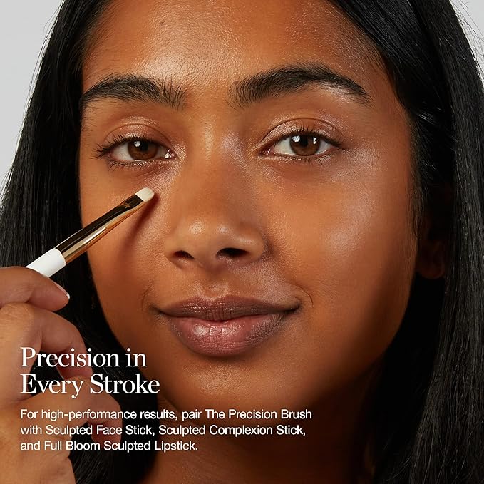 Ogee Precision Brush - Professional Quality, Ultra-Soft Tapered Vegan Bristles for Flawless Makeup Application