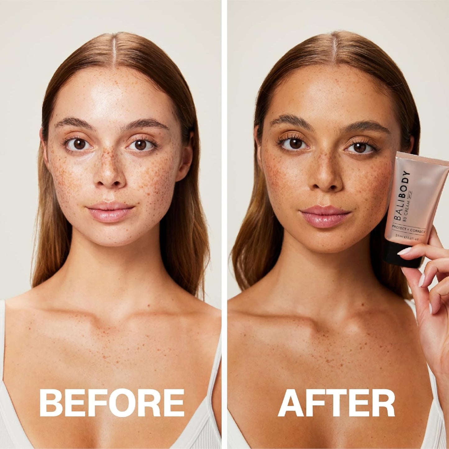 BALI BODY BB Cream SPF15 - Tan Shade | Tinted Sheer Face Cream with Hyaluronic Acid & Marine Collagen | Paraben Free, For All Skin Types | Vegan, Cruelty Free Australian Made (35 ml/1.2 fl oz)