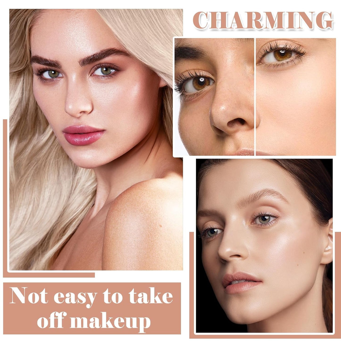 Cream Color Correcting Concealer Makeup Palette Cream Foundation Palette for Dark Circles Professional Concealer Full Coverage Face Contour Makeup Palette with Brush-01 Color Correcting