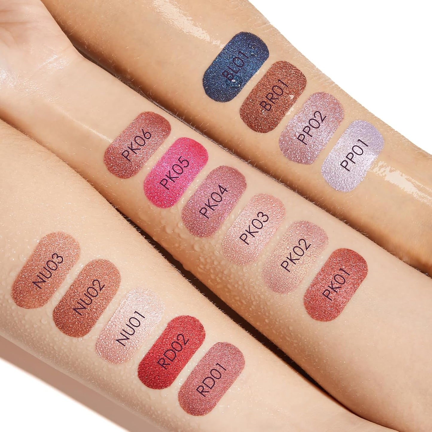 FOCALLURE Metallic Liquid Lipstick,Non Stick Cup Lip Gloss,High Impact Lip Color with Transfer-proof Wear,Long Lasting & Waterproof Lipstick Makeup for Women,Rope Brun