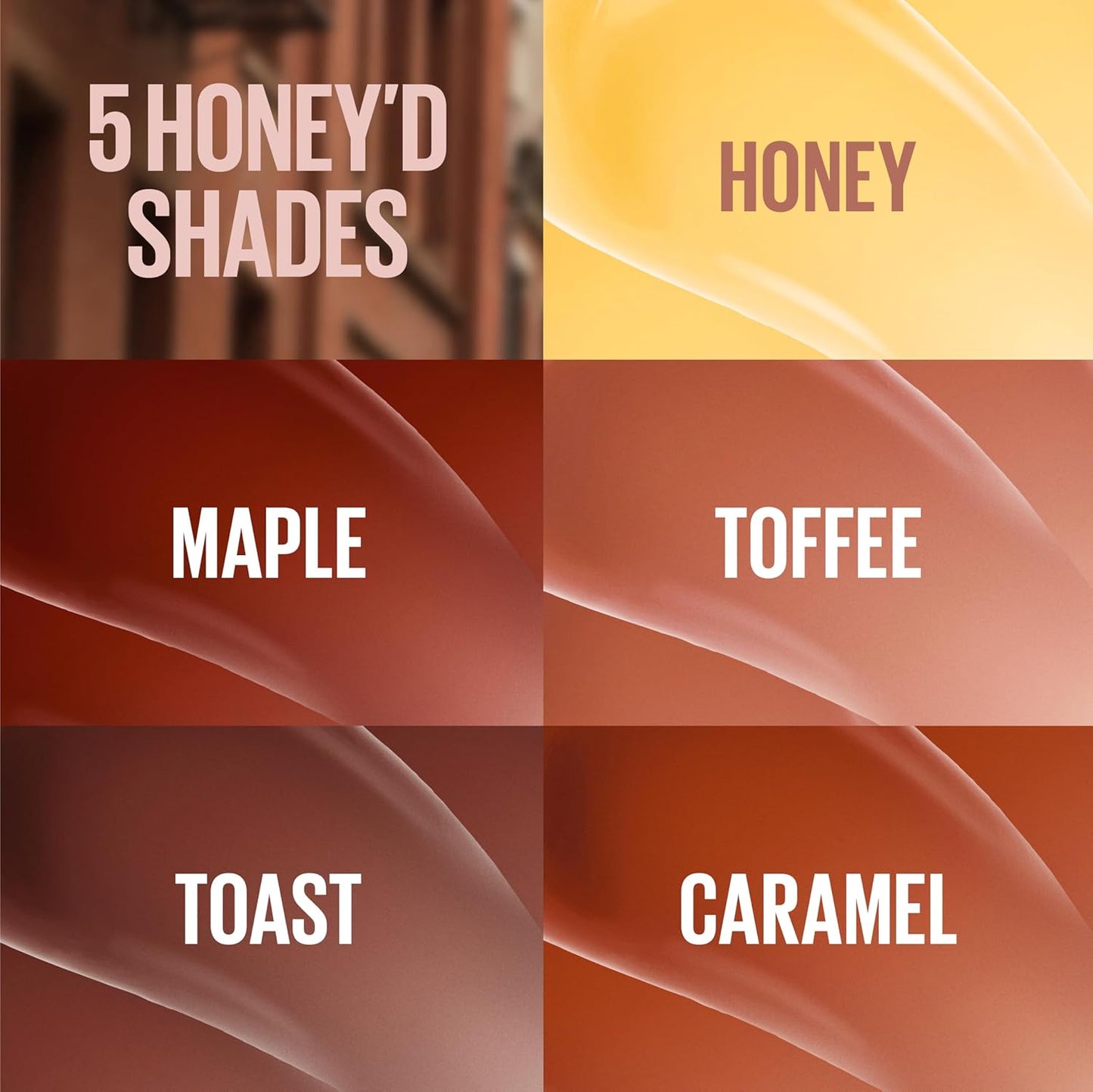 MAYBELLINE Lifter Gloss, Hydrating Honey'd Lip Gloss with Hyaluronic Acid, High Shine for Plumper Looking Lips, Maple, 1 Count