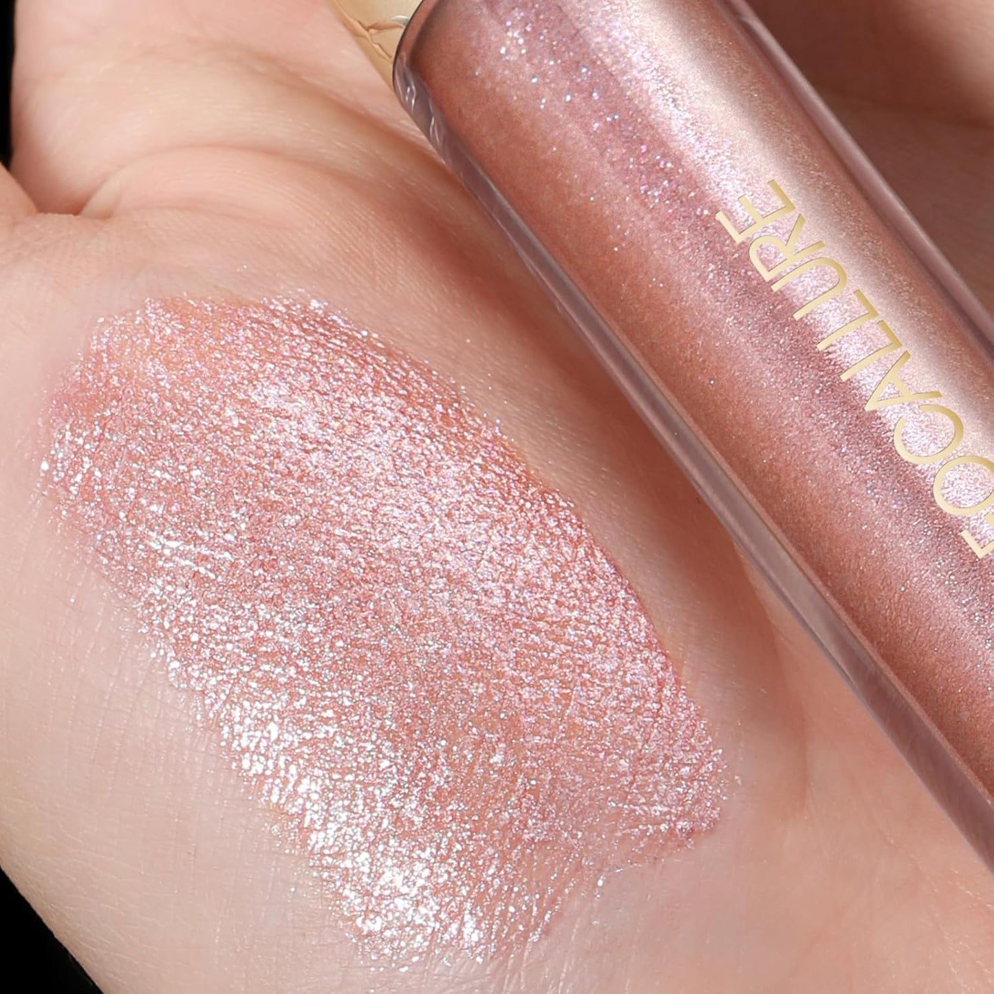 FOCALLURE Metallic Liquid Lipstick,Non Stick Cup Lip Gloss,High Impact Lip Color with Transfer-proof Wear,Long Lasting & Waterproof Lipstick Makeup for Women,Dying Star