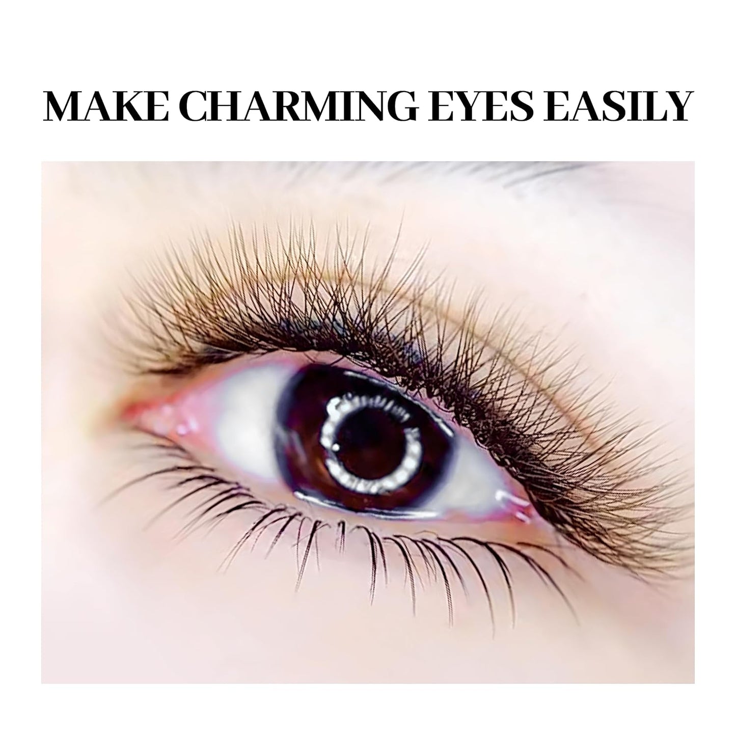 Lash Extensions Brown 4D W Eyelash Extensions W Shape 0.07mm Thickness D Curl 12mm Premade Fans Lashes Colored Lash Extension Volume Lashes Individual Lashes(W-Brown-4D-0.07-D,12mm)