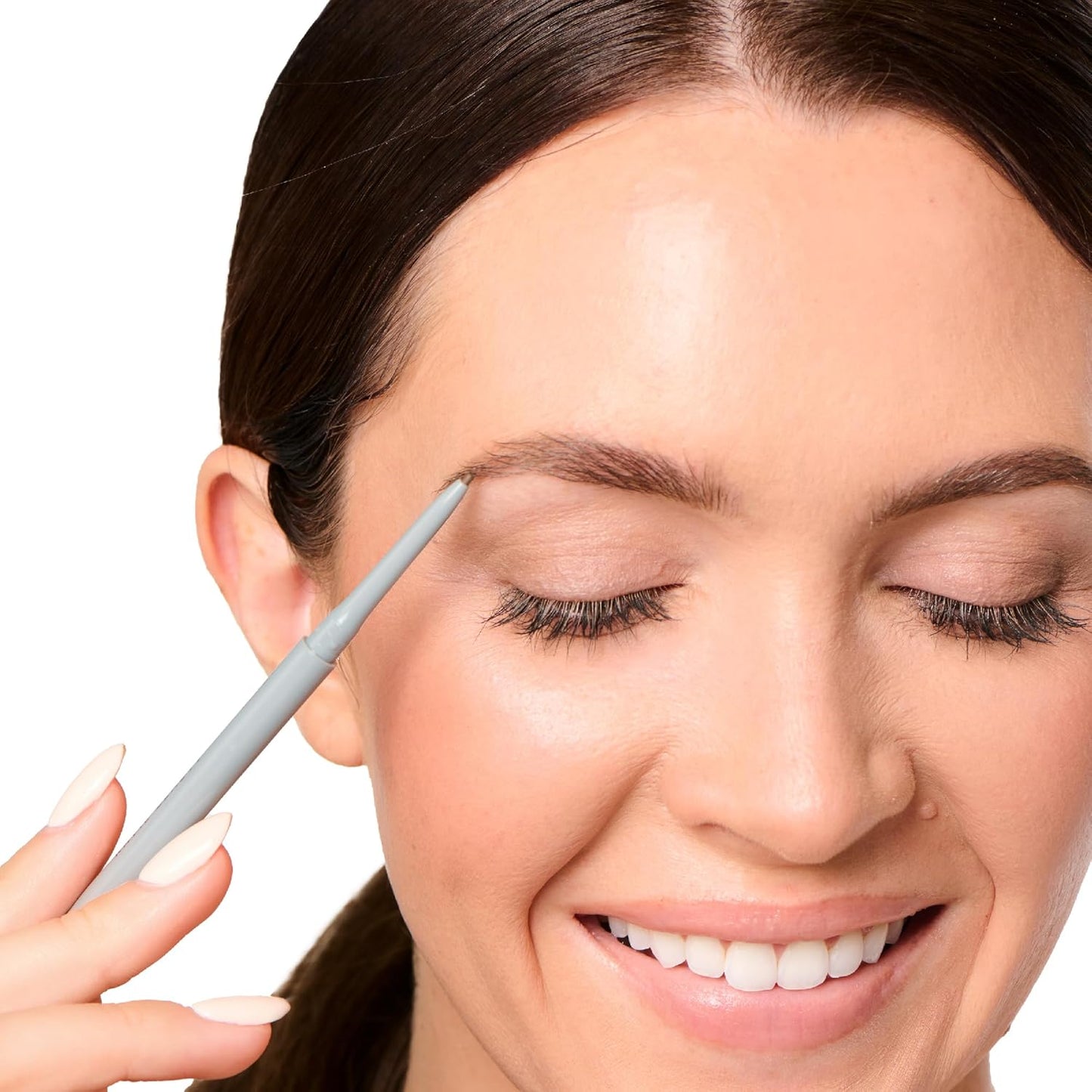 Easy Everyday™ Brow Pencil - Best Eyebrow Pencil for Women, Smudge Proof Hair-Like Strokes, 1.2mm Precision Tip with Spoolie, Vegan (Light Brown)