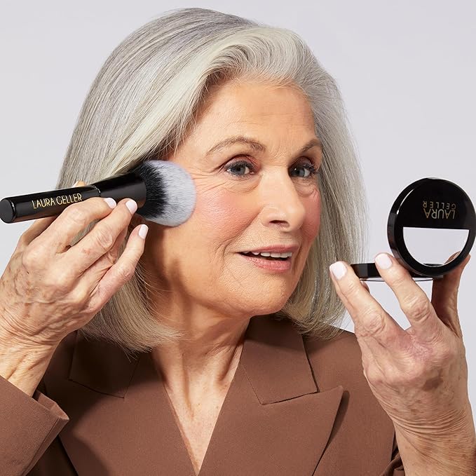 LAURA GELLER NEW YORK Bronze-n-Brighten Multipurpose Bronzer, Deep + Classic Bronzer Brush