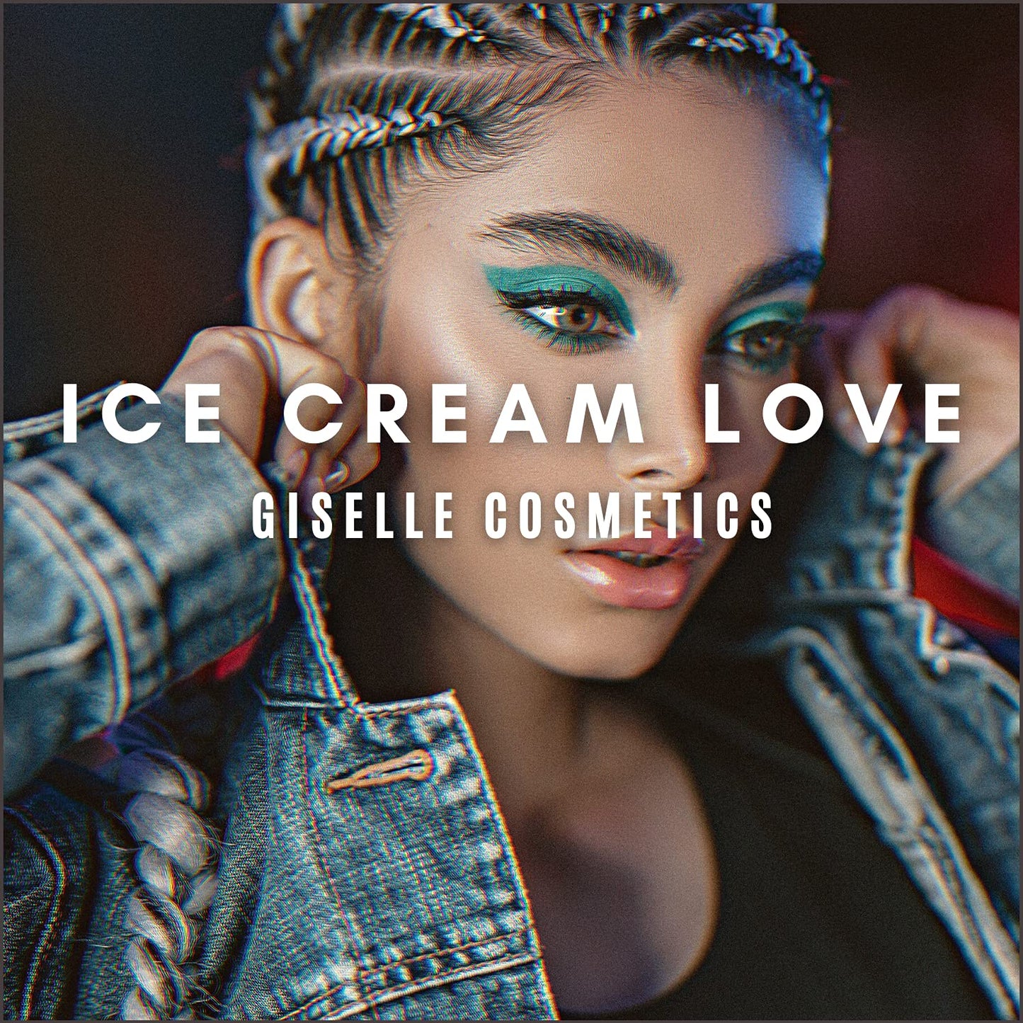 Ice Cream Love Mineral Powder Organic Makeup Kit - Loose Pigment Eyeshadow, Glitter Eyeshadow, Copper Eyeshadow Palette, Non-Toxic Shimmer Eye Shadow, Talc-Free Eyeshadow